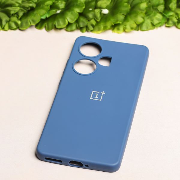 Dark Blue Candy Silicone Case for Oneplus Nord CE 3 5G - The Hatke