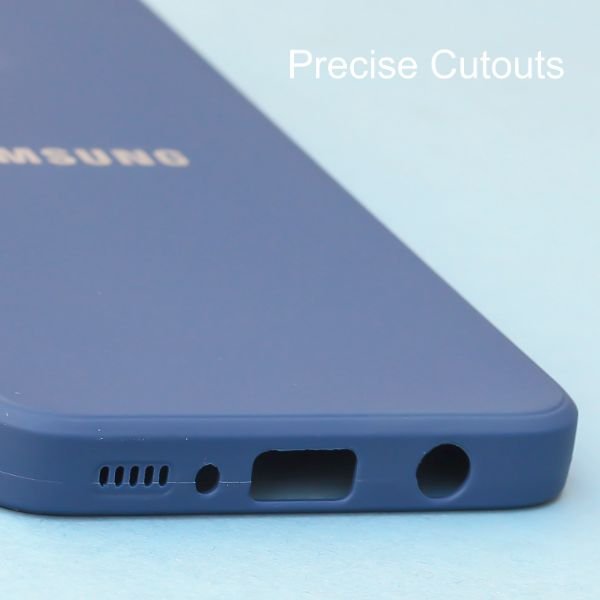 Dark Blue Candy Silicone case for Samsung M30s - The Hatke