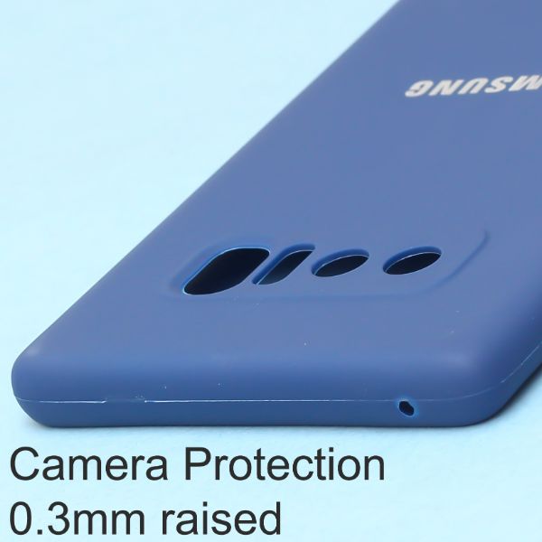 Dark Blue Candy Silicone Case for Samsung Note 8 - The Hatke