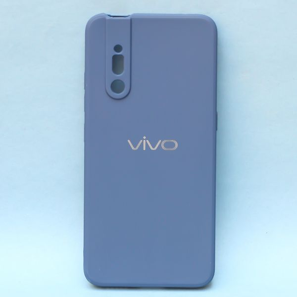 Dark Blue Candy Silicone Case for Vivo V15 Pro - The Hatke