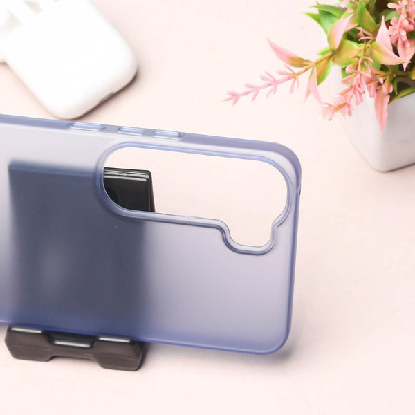 Dark Blue Detach Matte Case for Vivo V40E - The Hatke