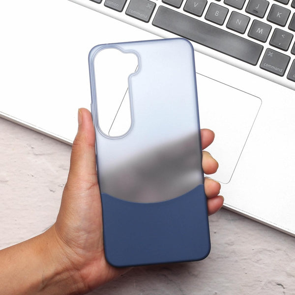 Dark Blue Detach Matte Case for Vivo V40E - The Hatke