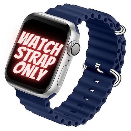 Dark Blue Ocean Loop Watch Strap For apple For Apple Iwatch (22mm) - The Hatke