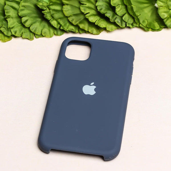 Dark Blue Original Silicone case for Apple iphone 12 mini - The Hatke