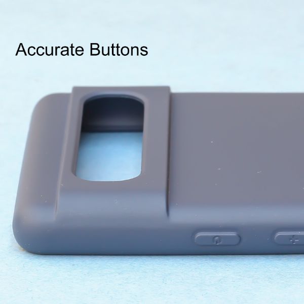 Dark Blue Original Silicone case for Google Pixel 7A - The Hatke
