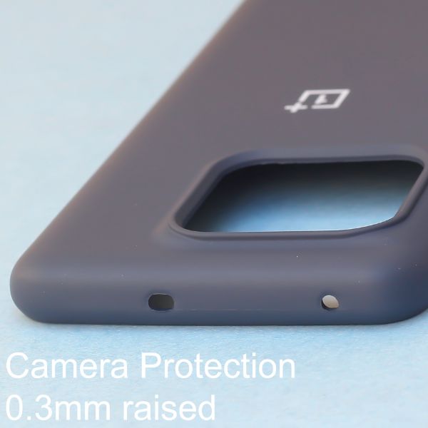 Dark Blue Original Silicone case for Oneplus 10 Pro - The Hatke