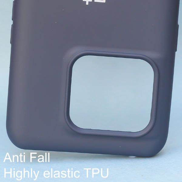 Dark Blue Original Silicone case for Oneplus 10 Pro - The Hatke