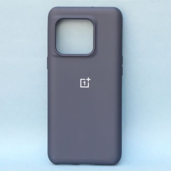 Dark Blue Original Silicone case for Oneplus 10 Pro - The Hatke