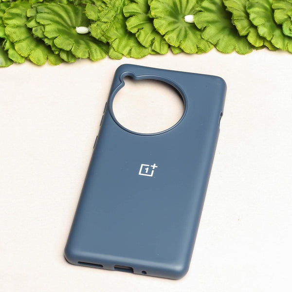 Dark Blue Original Silicone case for Oneplus 12R - The Hatke