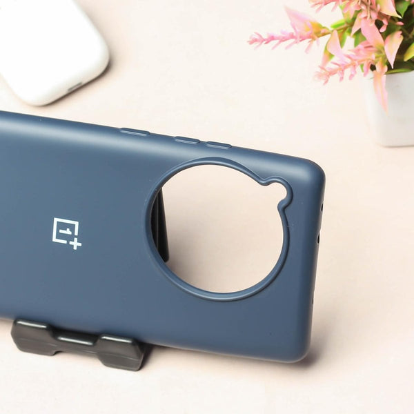 Dark Blue Original Silicone case for Oneplus 12R - The Hatke