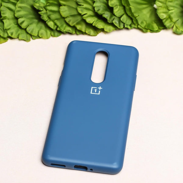 Dark Blue Original Silicone case for Oneplus 8 - The Hatke