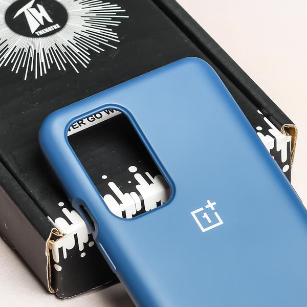 Dark Blue Original Silicone case for Oneplus 9 - The Hatke
