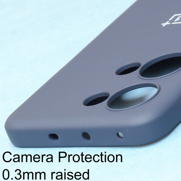 Dark Blue Original Silicone case for Oneplus Nord 3 - The Hatke