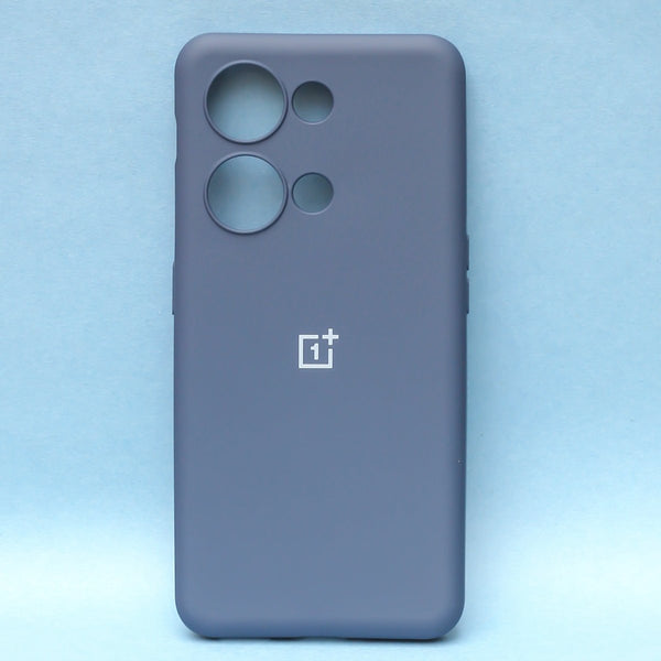 Dark Blue Original Silicone case for Oneplus Nord 3 - The Hatke