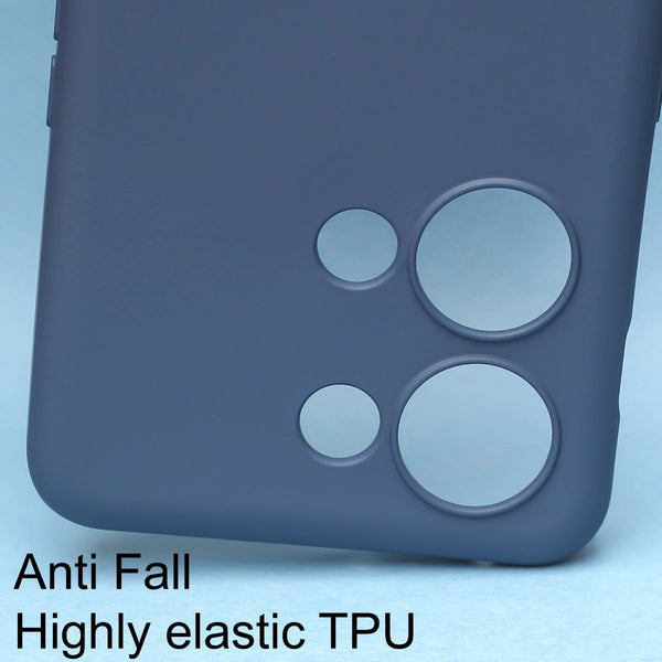Dark Blue Original Silicone case for Oneplus Nord 3 - The Hatke