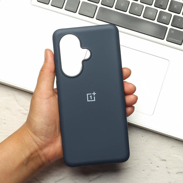 Dark Blue Original Silicone case for Oneplus Nord CE 3 5G - The Hatke