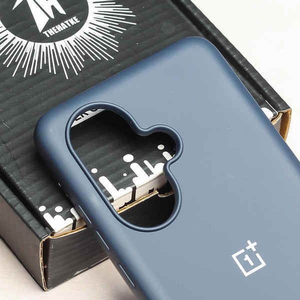 Dark Blue Original Silicone case for Oneplus Nord CE 3 5G - The Hatke