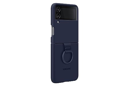 Dark Blue Original Silicone case for Samsung Galaxy Z FLIP 3 - The Hatke