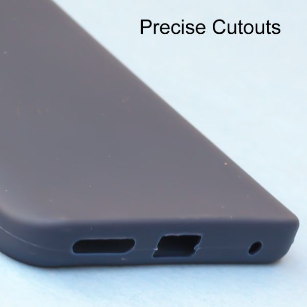 Dark Blue Spazy Silicone Case for Infinix Hot 11 - The Hatke