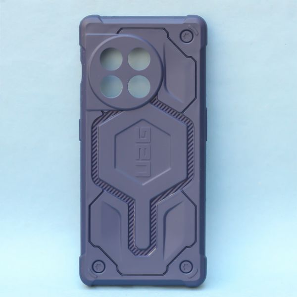 Dark Blue UAG rugged Silicone Case for Oneplus 11R - The Hatke