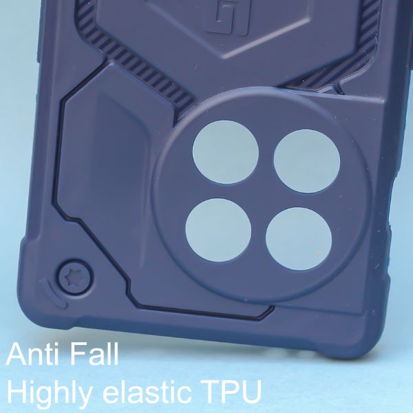 Dark Blue UAG rugged Silicone Case for Oneplus 11R - The Hatke