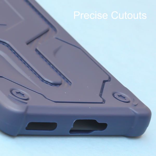 Dark Blue UAG rugged Silicone Case for Oneplus 11R - The Hatke