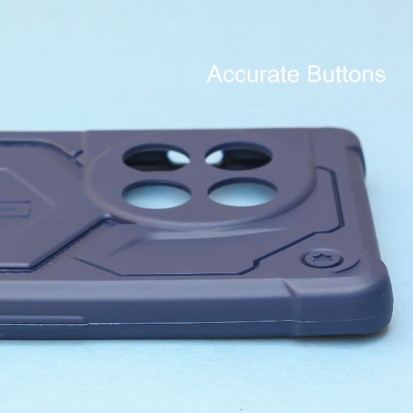 Dark Blue UAG rugged Silicone Case for Oneplus 11R - The Hatke