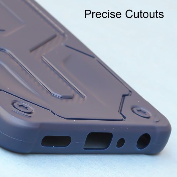 Dark Blue UAG rugged Silicone Case for Oneplus Nord CE 3 Lite - The Hatke