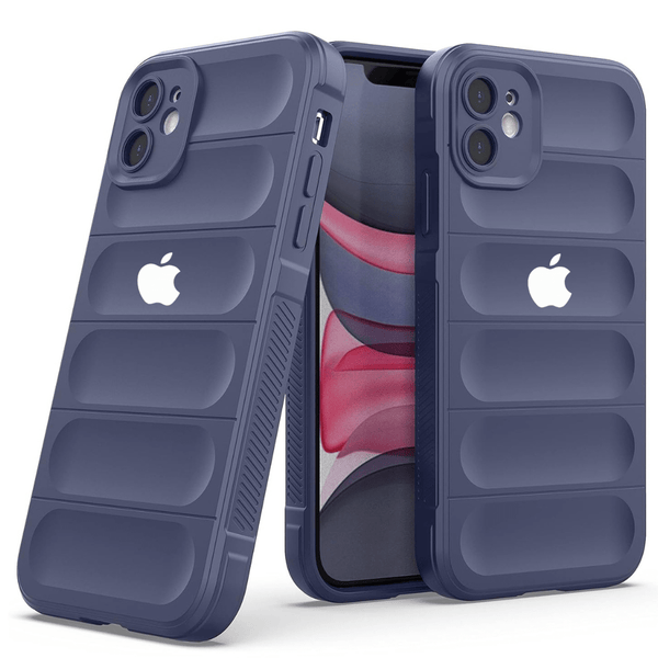 Dark Blue Wave Case for Apple Iphone 11 - The Hatke