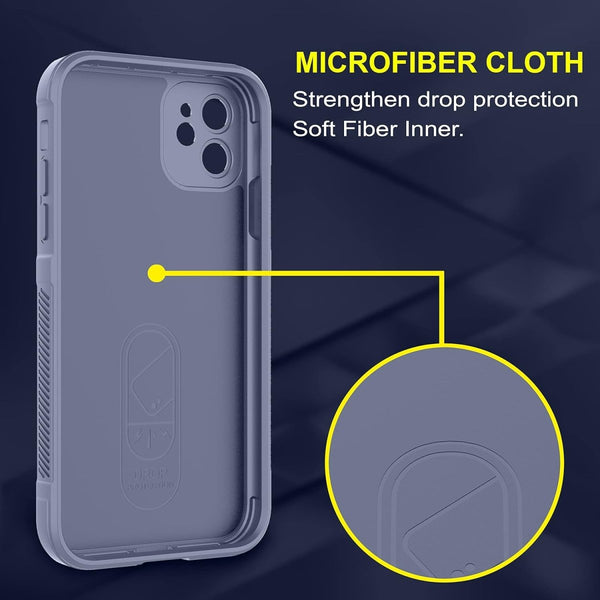 Dark Blue Wave Case for Apple Iphone 11 - The Hatke
