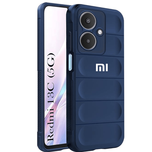 Dark Blue Wave Case for Redmi 13C 5g - The Hatke