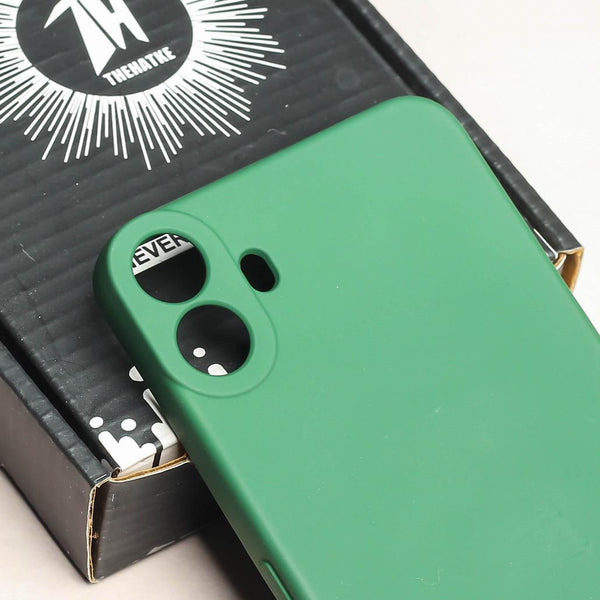 Dark green Camera Original Case for CMF PHONE 1 - The Hatke