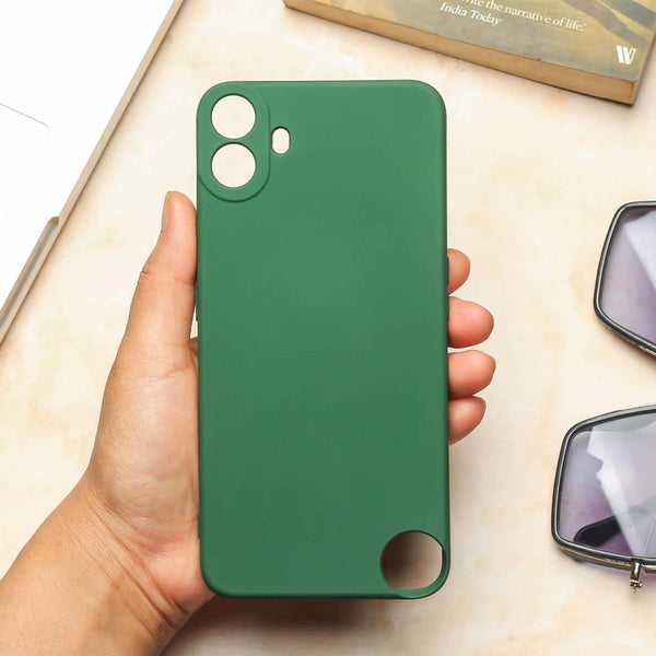 Dark green Camera Original Case for CMF PHONE 1 - The Hatke