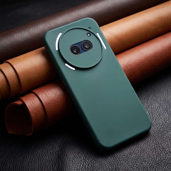 Dark Green Camera Original Case for Nothing Phone 2A - The Hatke