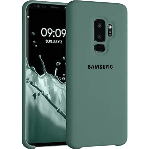 Dark Green Camera Original Silicone case for Samsung S9 Plus - The Hatke