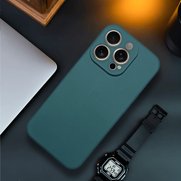 Dark Green Candy Silicone Case for Apple Iphone 13 Pro - The Hatke