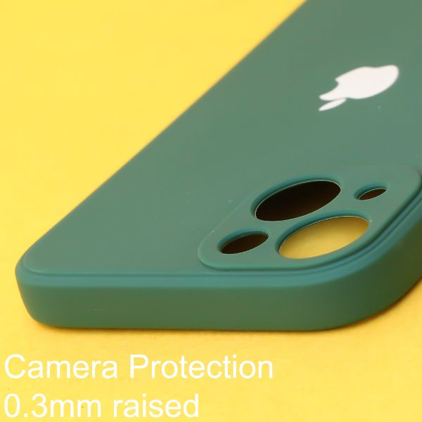 Dark Green Candy Silicone Case for Apple Iphone 15 Plus - The Hatke