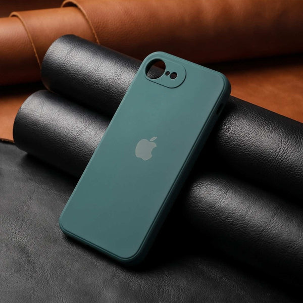 Dark Green Candy Silicone Case for Apple Iphone 16E - The Hatke