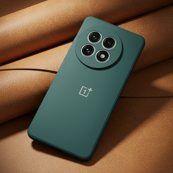 Dark Green Candy Silicone Case for Oneplus 13R - The Hatke