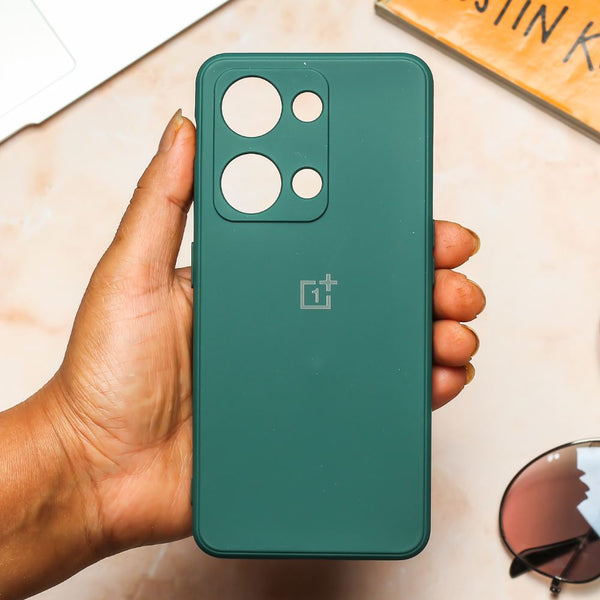Dark Green Candy Silicone Case for Oneplus Nord 3 5g - The Hatke