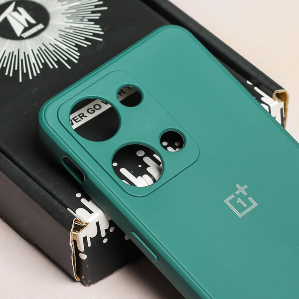 Dark Green Candy Silicone Case for Oneplus Nord 3 5g - The Hatke