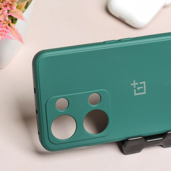 Dark Green Candy Silicone Case for Oneplus Nord 3 5g - The Hatke