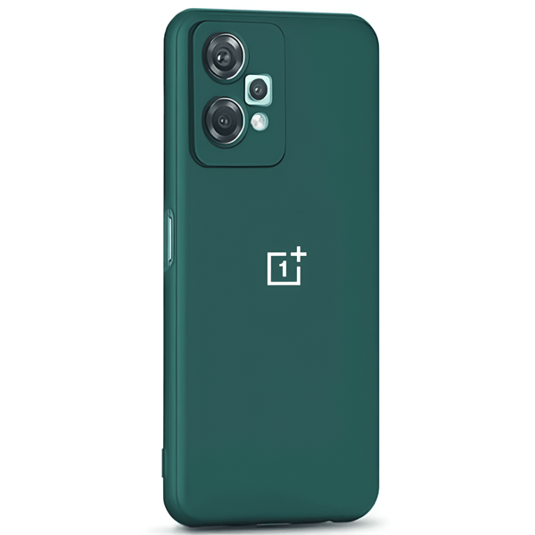 Dark Green Candy Silicone Case for Oneplus Nord CE 2 Lite - The Hatke