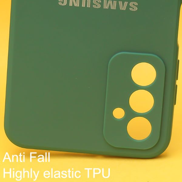 Dark Green Candy Silicone Case for Samsung F23 - The Hatke
