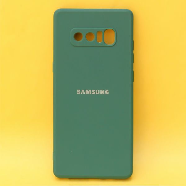 Dark Green Candy Silicone Case for Samsung Note 8 - The Hatke