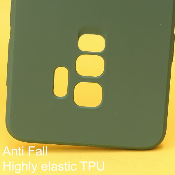 Dark Green Candy Silicone Case for Samsung S9 Plus - The Hatke