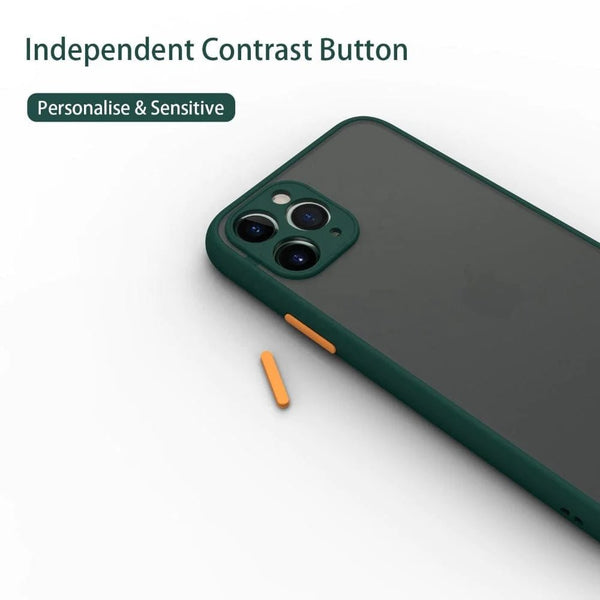 Dark Green Smoke Silicone Safe case for Apple iphone 11 pro max - The Hatke