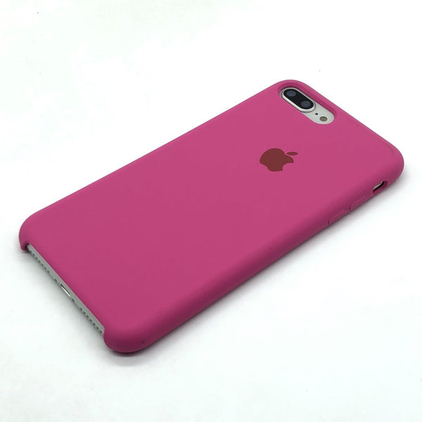 Dark Pink Original Silicone case for Apple iphone 7 Plus - The Hatke