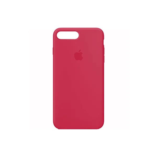 Dark Pink Original Silicone case for Apple iphone 7 Plus - The Hatke