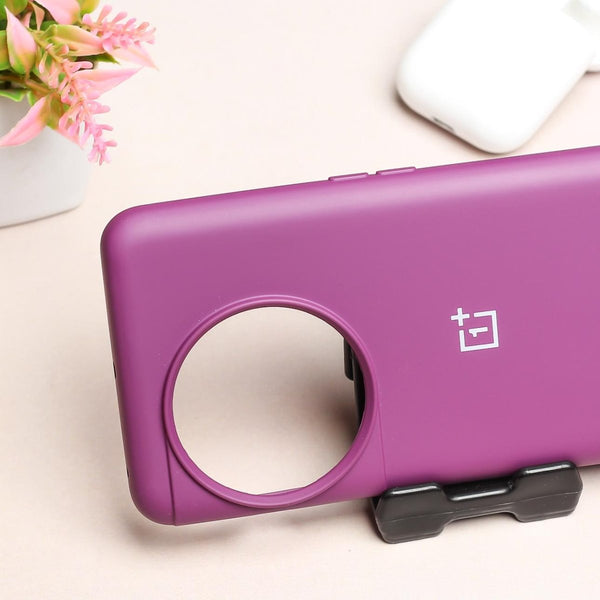 Dark Purple Original Silicone case for Oneplus 11R - The Hatke